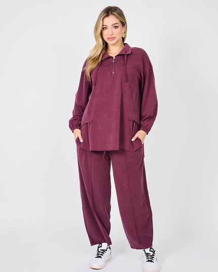 Tensel Set with Half Zipper