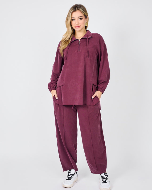 Tensel Set with Half Zipper