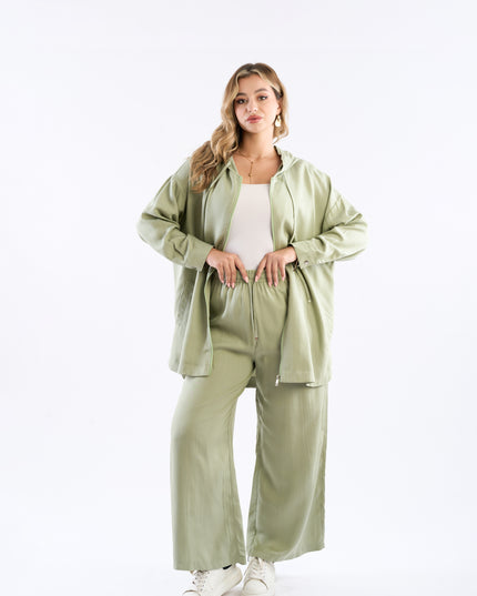 Hooded tensel set
