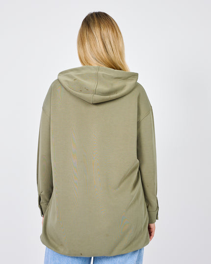 Modal hooded jacket