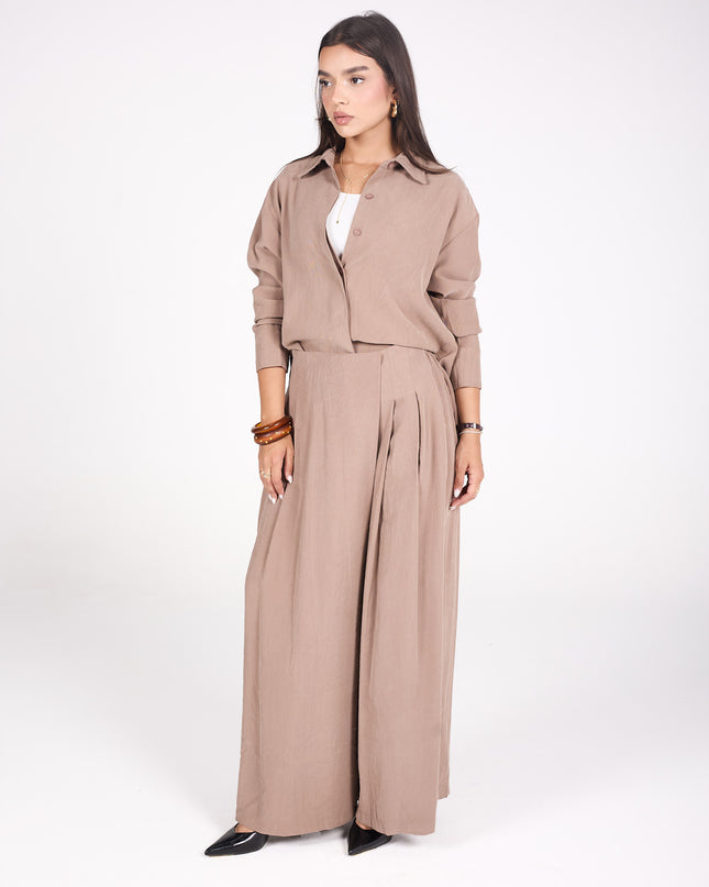 Pleated set