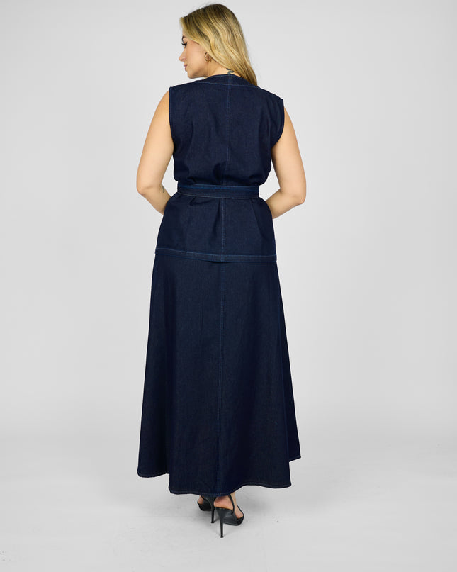 Vest skirt set