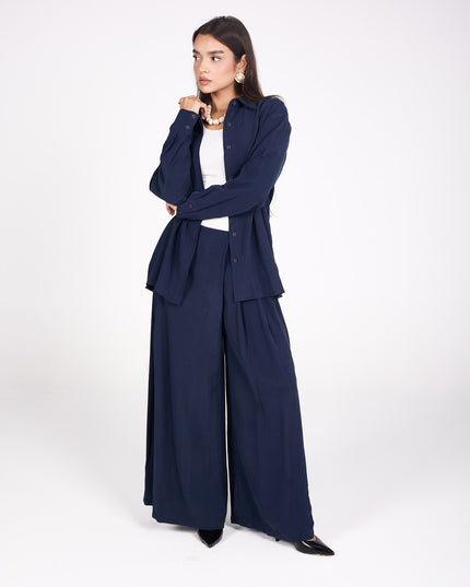 Pleated set
