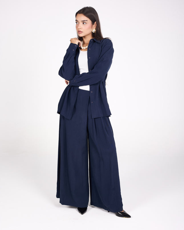 Pleated set