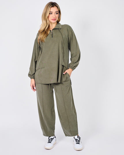Tensel Set with Half Zipper