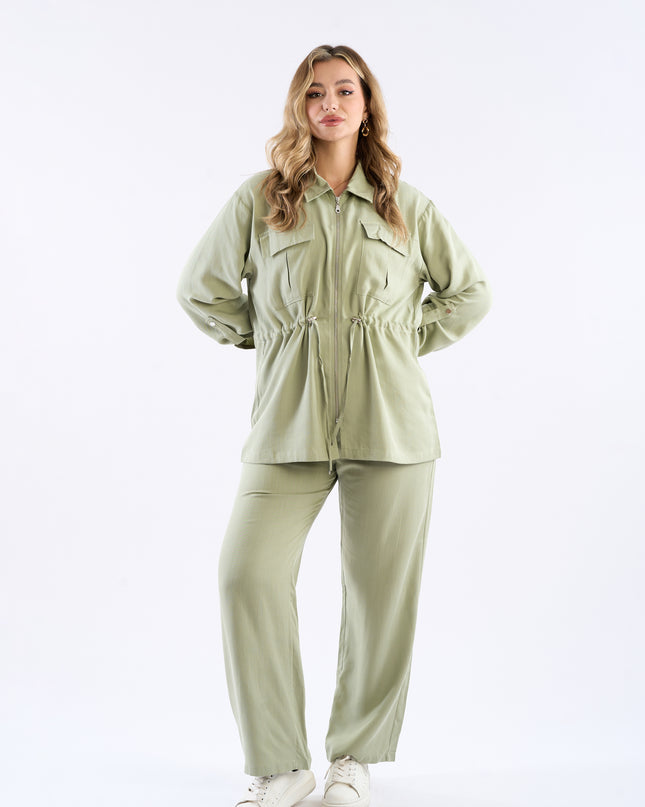 Drawstring Waist Set