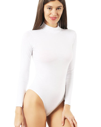 Turtleneck Long Sleeve Bodysuit