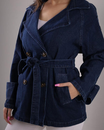 Double-Breasted Trench Coat